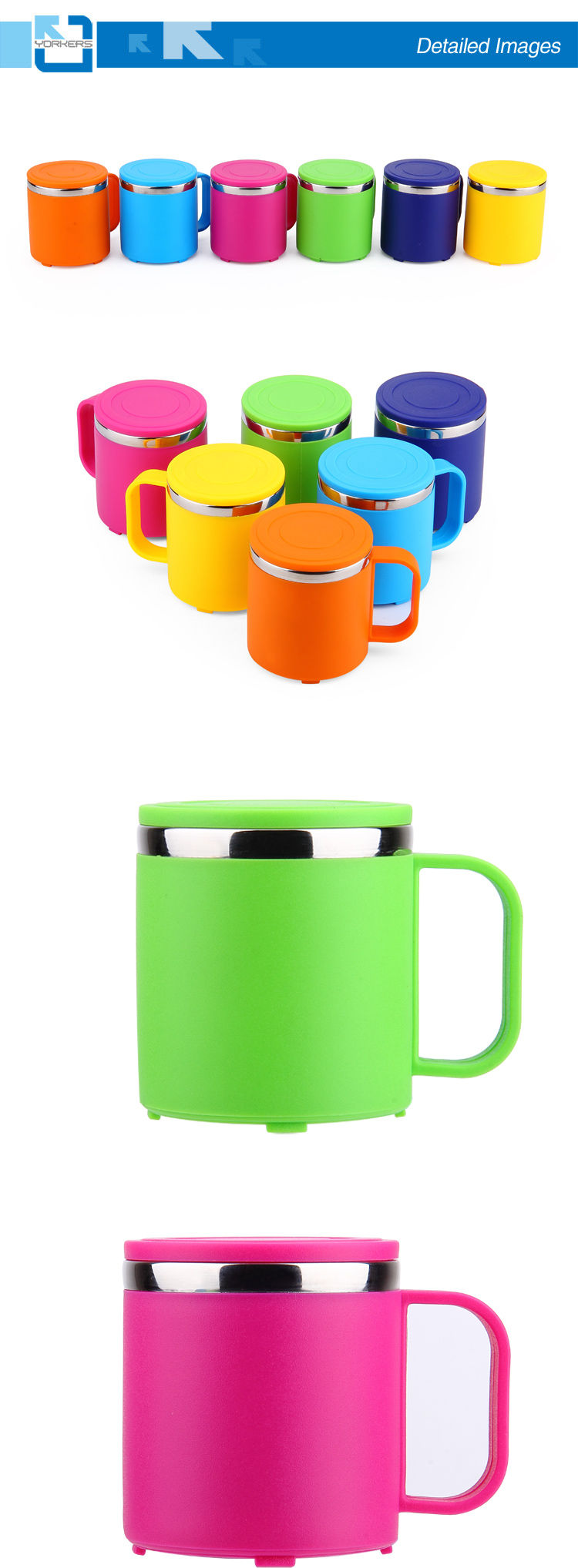 Colorful Stainless Steel Mug & Water Cup for Kids