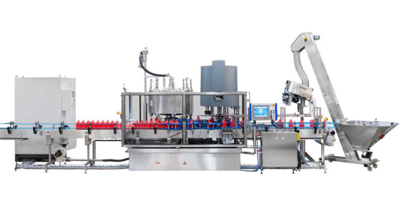 Automatic Rotary Oil Doule Filling Machine Labeling Machine for Packing Lines