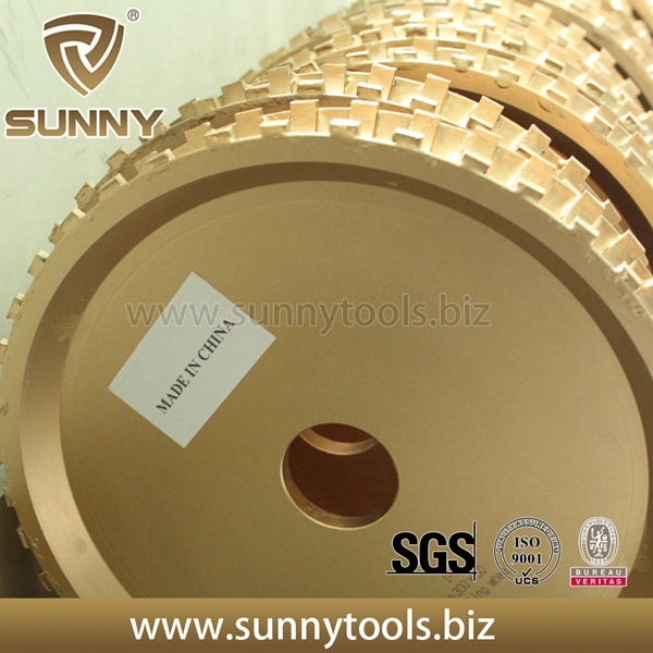 Diamond Profilling Wheel with Silent Nylon Core