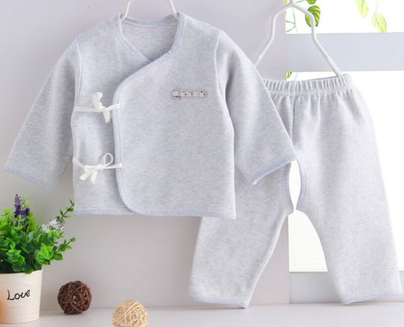 Plain Dyed Combed Cotton Newborn Baby Clothes