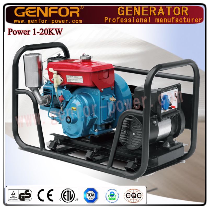 Factory Direct Sale Diesel Generator Genfor Generator Set 5kw