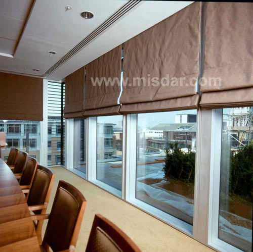 Motorized Roman Blind