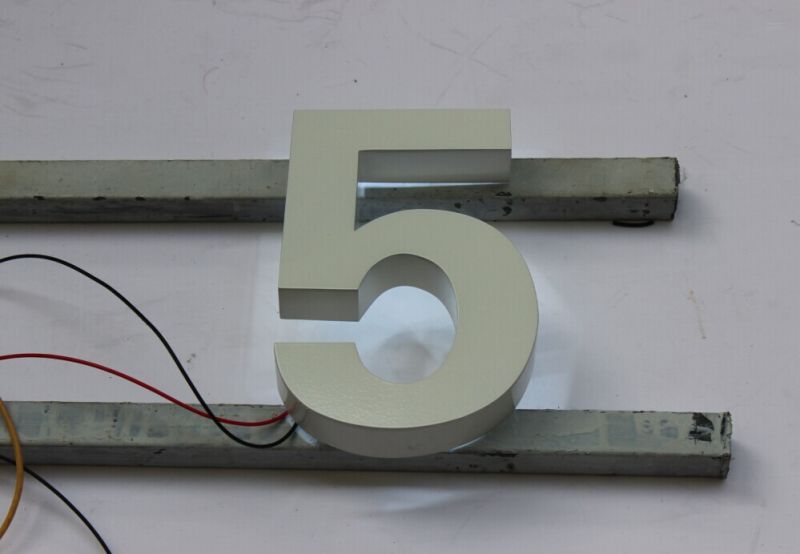 Durable Outdoor 3D Stainless Steel Letter Sign (BLC-20)