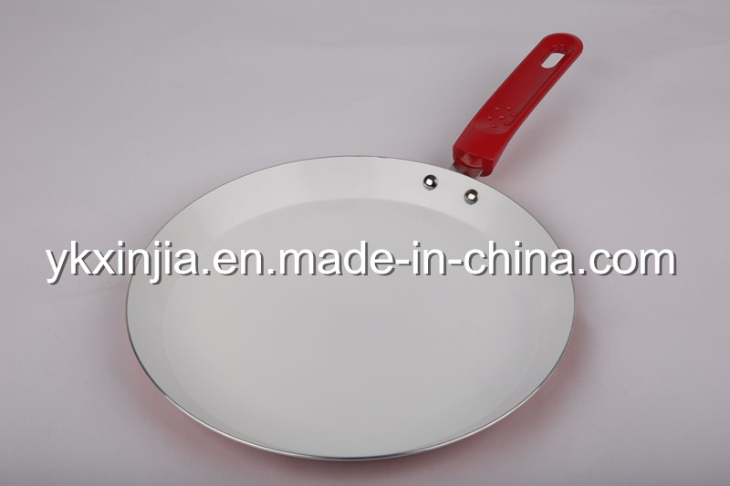 Kitchenware Aluminum Ceramic Coating Pizza Pan, Frying Pan