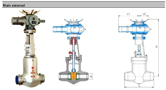 Power Station High Temperature Gate Valve (Z941H)