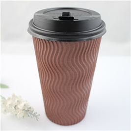 High Sale Ripple Wall Paper coffee Cups / Ripple Wall Cups