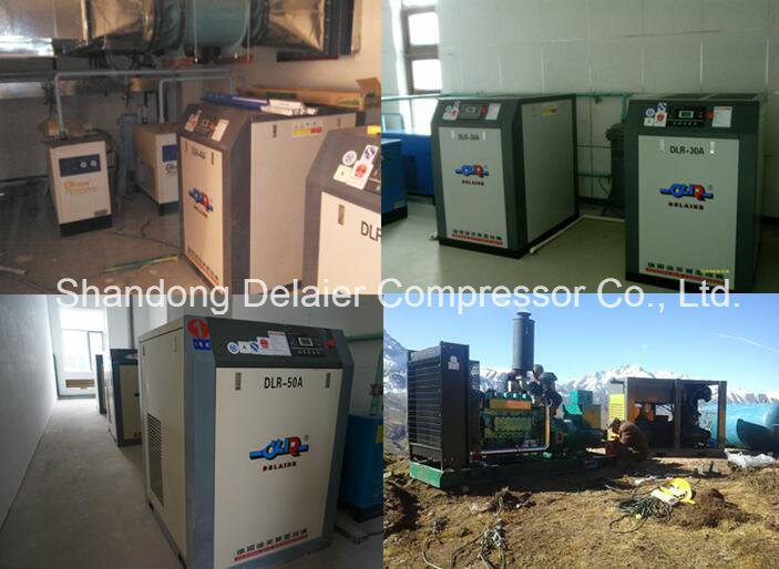 Dlr Energy Efficient Screw Air Compressor Screw Compressor