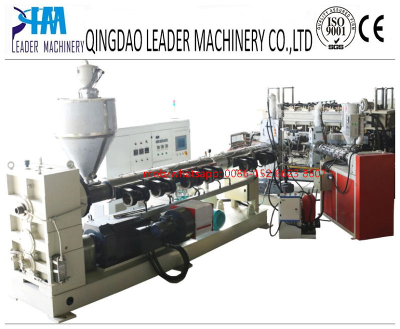 PC Hollow Structure Board/Corrugated Board Extrusion Line