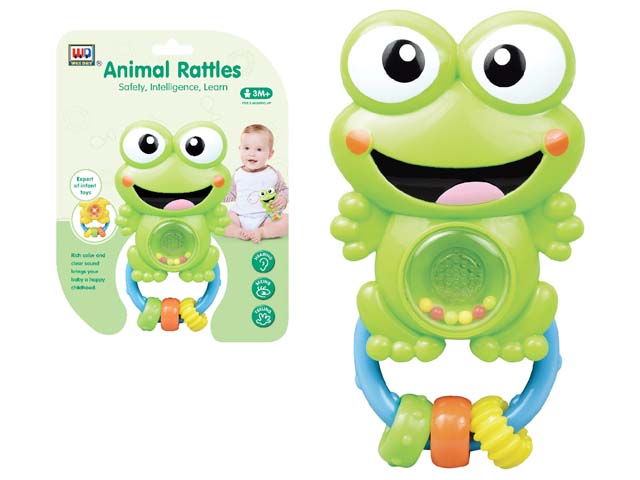 CE Approval Animals Rattles for Infants with Light & Music