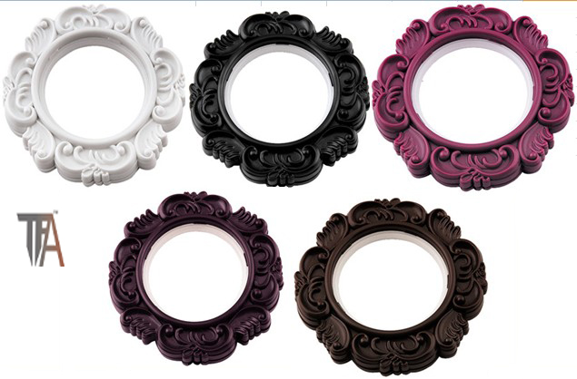 Circle Plastic Curtain Ring for Curtain Accessories