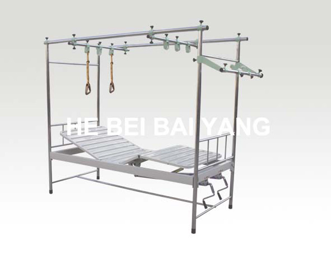 (A-143) Stainless Steel Double Function Orthopedics Traction Bed