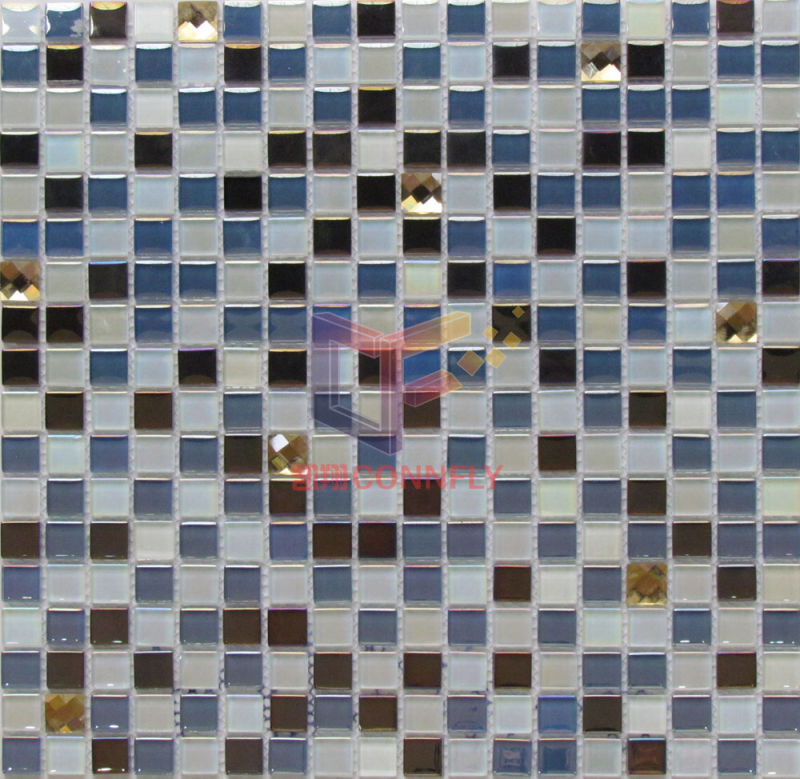 15*15*4mm Wall Decoration Glass Mosaic (CFC297)