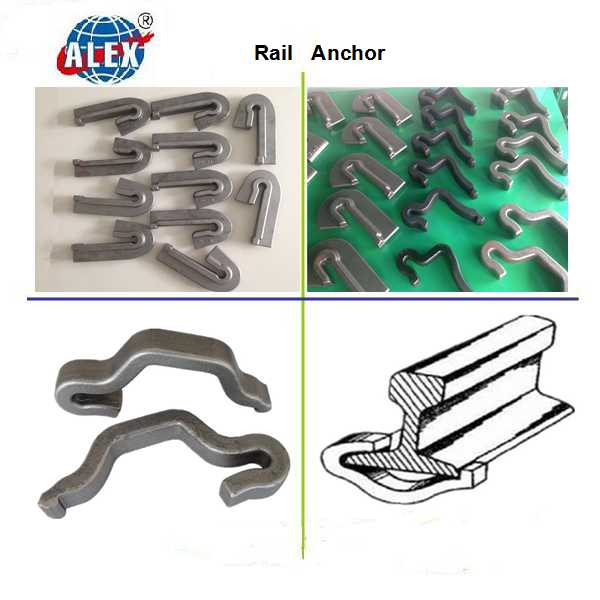 Rail Anchor with 60si2mna for Fastening Steel Rail