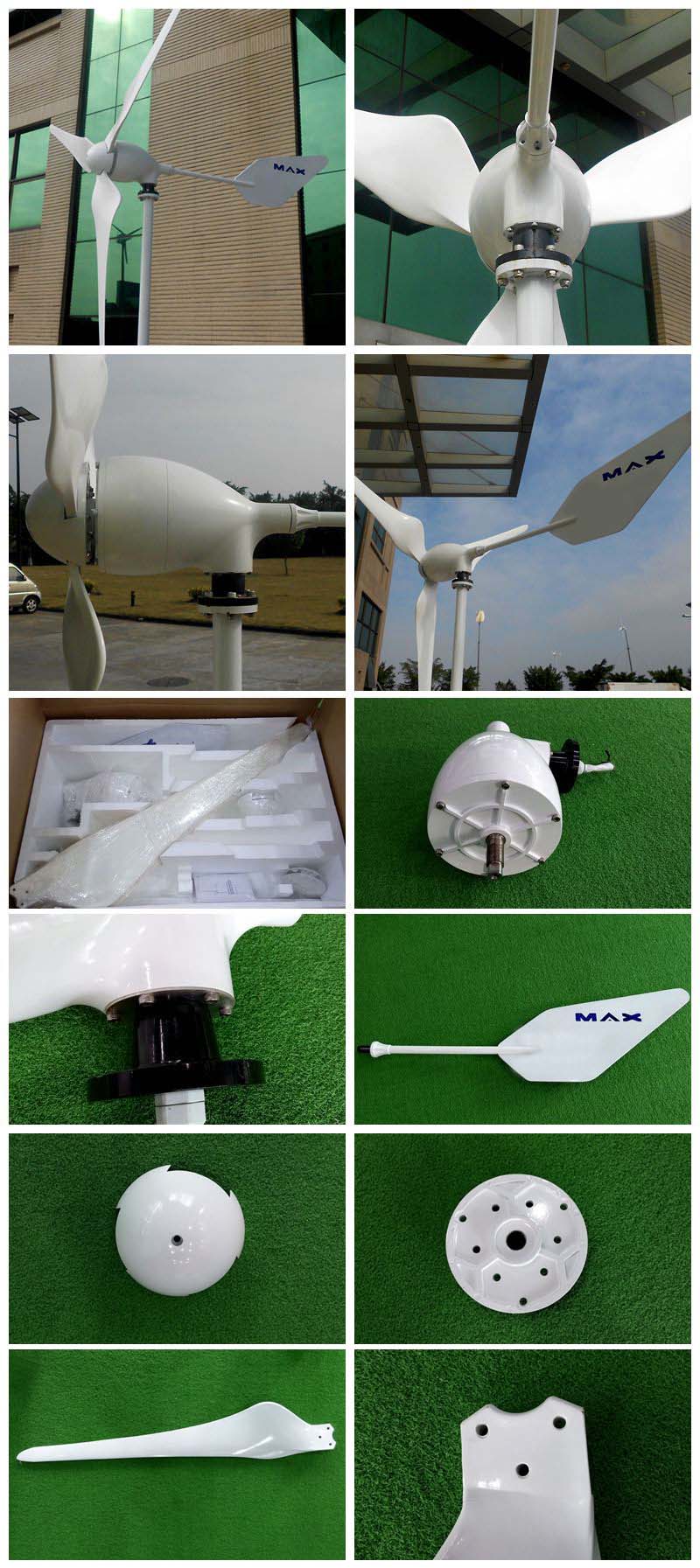 Factory Supply Sunning Series 1000W Small Wind Power Turbine (48V)