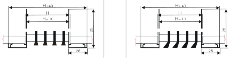 Aluminium Linear Bar Grille, Linear Air Grille (LG-VA)