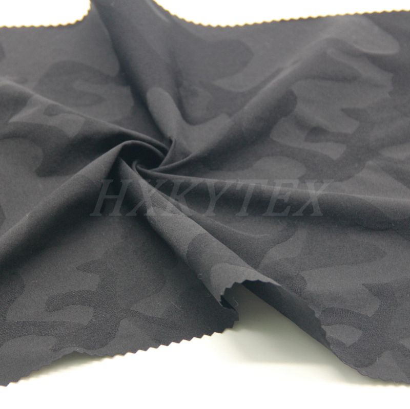 70d+40d Jacquard with 4-Way Spandex Nylon Fabric