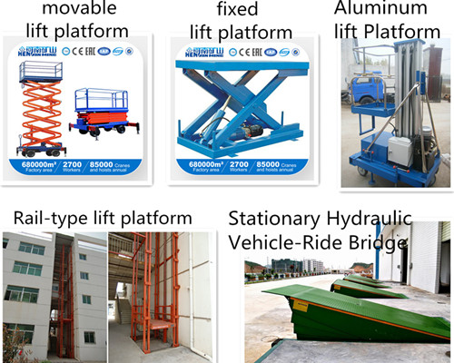 Stationary Scissor Lift Platform