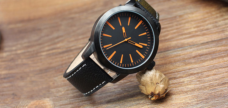 Genuine Leather Watch Fashion Alloy Watch Hl-304