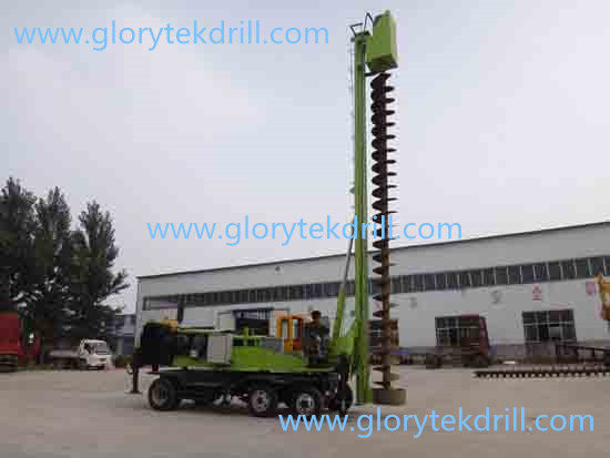 Most Popular in China L360-6m Tractor Mounted Auger Drill Rig