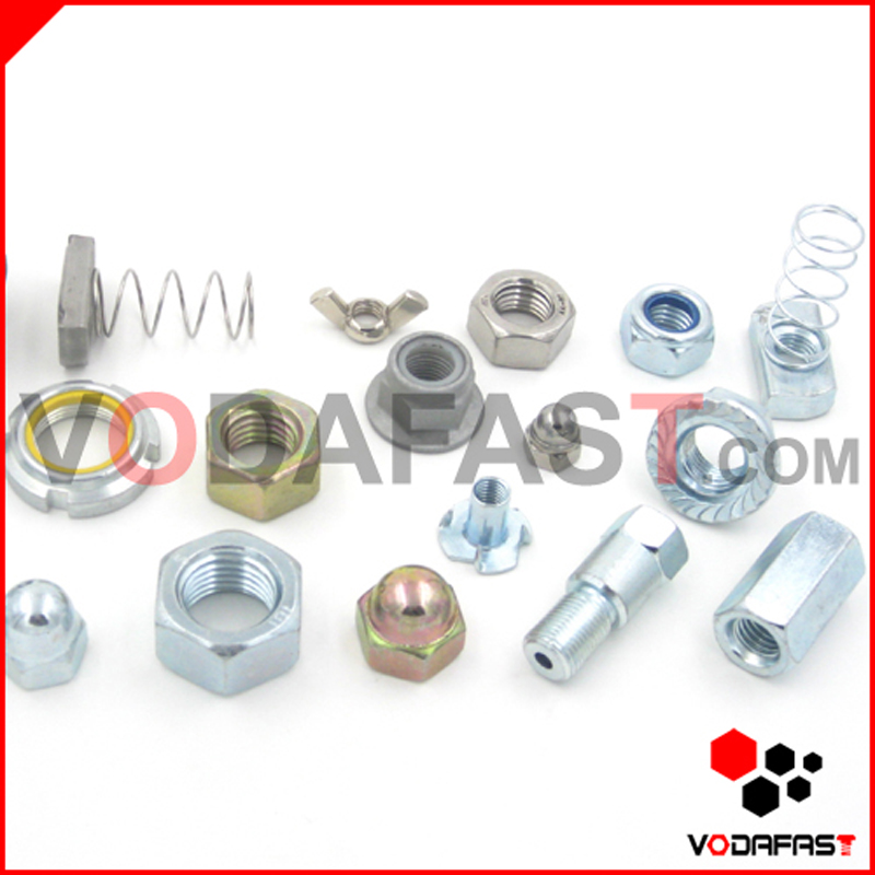 Nylon Insert Lock Nuts Zinc Plated H. D. G.