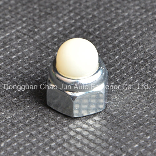 DIN986 Carbon Steel Hex Nylon Cap Nut for Furniture