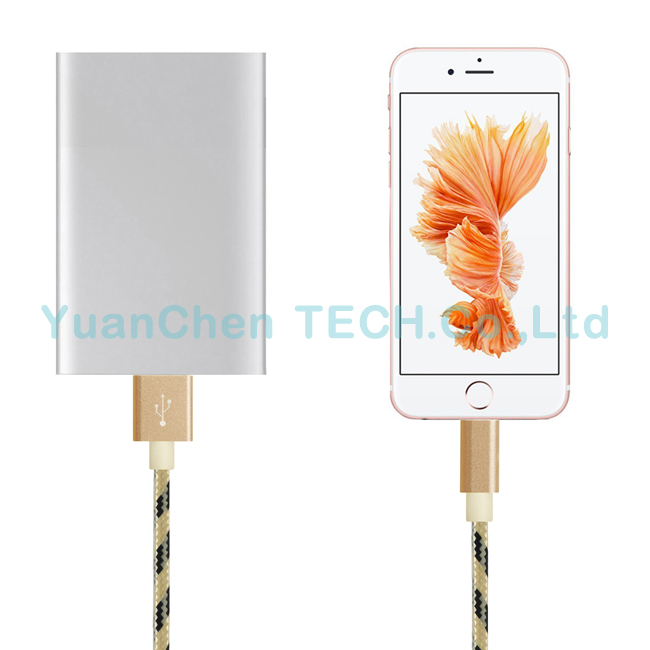 1m/2m/3m Fast Charging Lightning Data USB Cable for iPhone