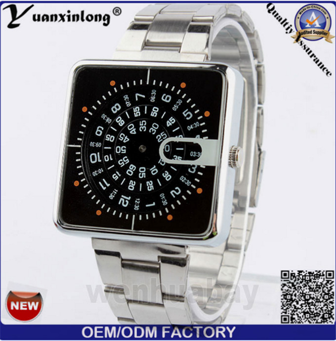 Yxl-372 New Arrival Multifunction Digital Watches Quartz Mesh Stainless Steel Mens Watch Wholesale