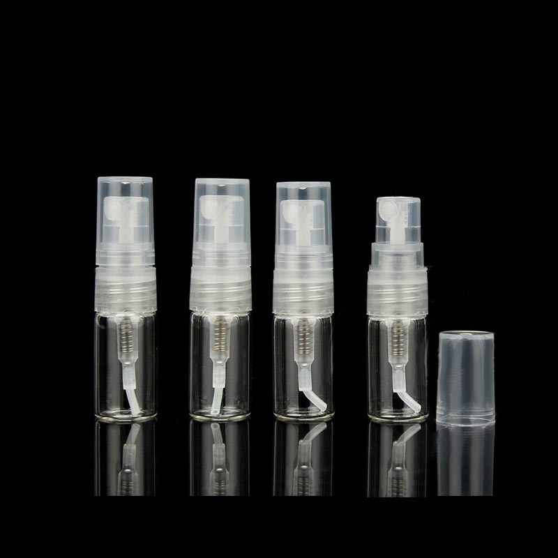 Transparent Mini Glass Bottle with Sprayer (NBG11)