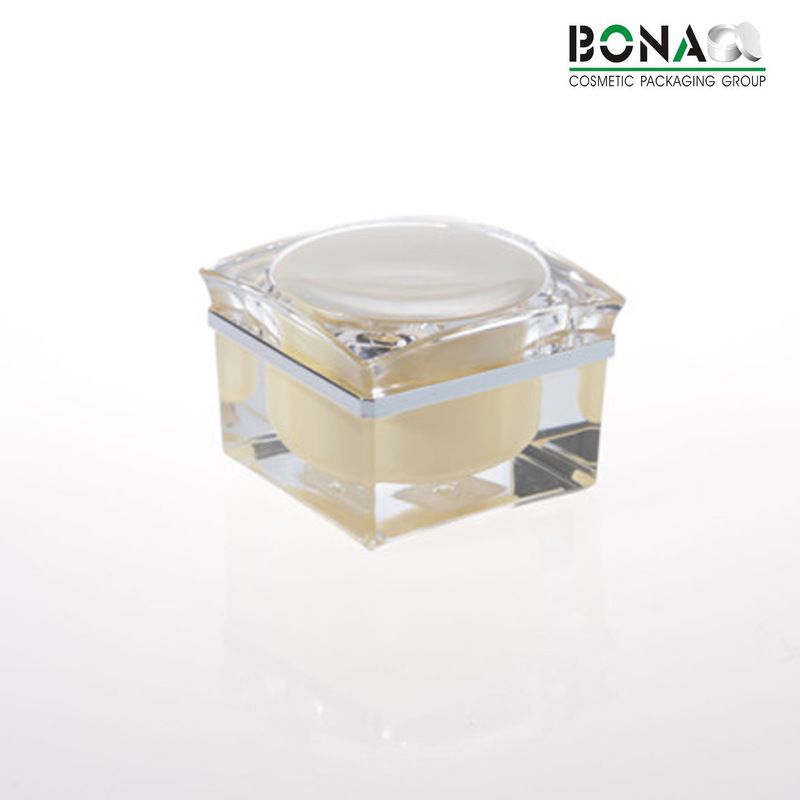 50g Acrylic Jar Double Wall Cosmetic Cream Jar