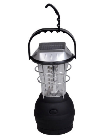 36PCS LED Rechargeable Solar Lantern Dynamo Cranking