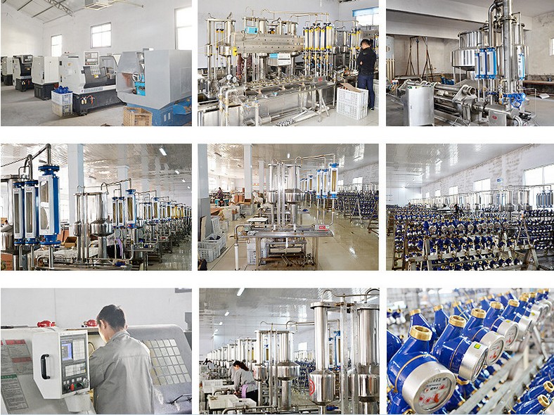 Multi Jet Vane Wheel Dry Water Meter in China Factory