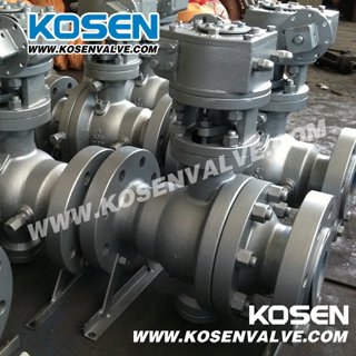 Cast Steel Trunnuion Ball Valves (Q347)