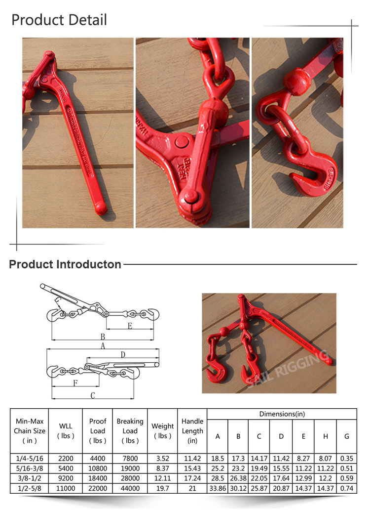 Standard Lever Type Load Binder