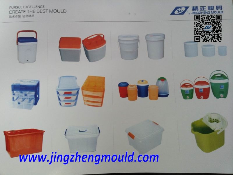 Plastic PP 5 Gallon Bucket Mould/Mold