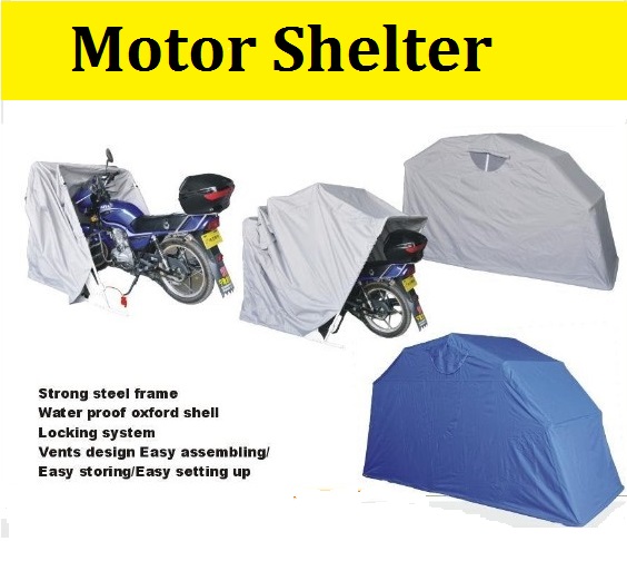 Outdoor Motorcycle waterproof Shelter, Motorcycle Tent Cover