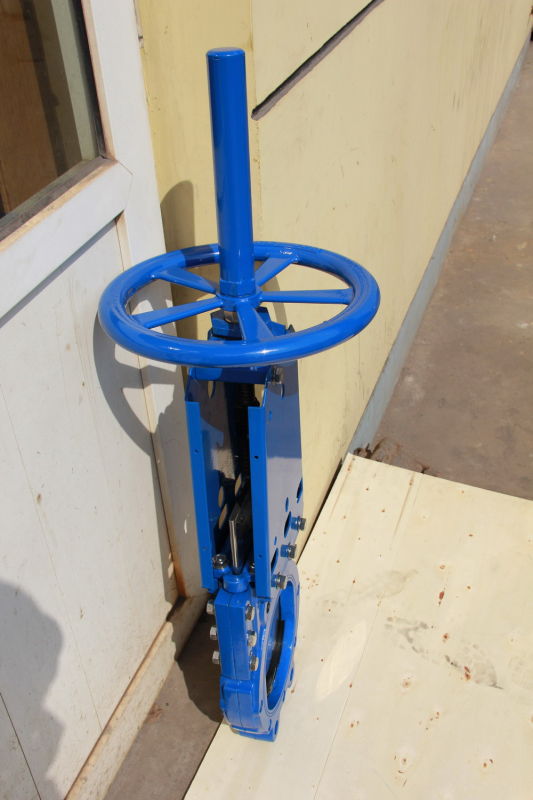 Cast Iron Rising Stem Wafer Knife Gate Valve, Pn10/16