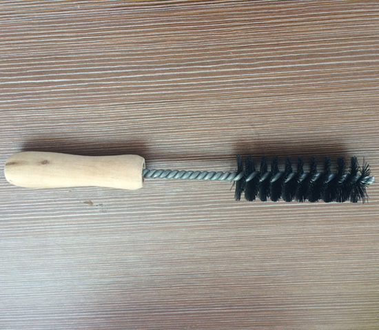 Wooden Handle Black Nylon Wire Cleaning Brush (YY-606)