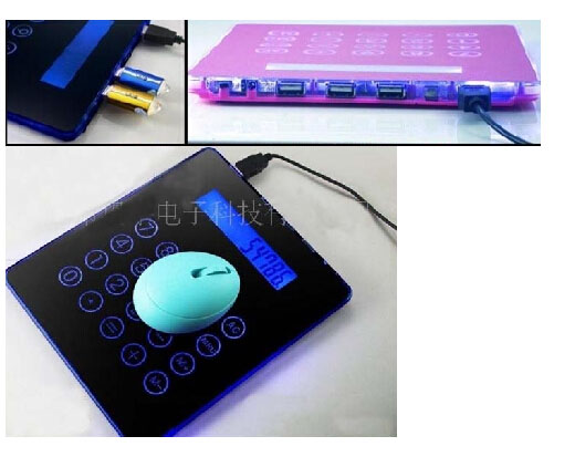 Calculator with a USB for Mousepad