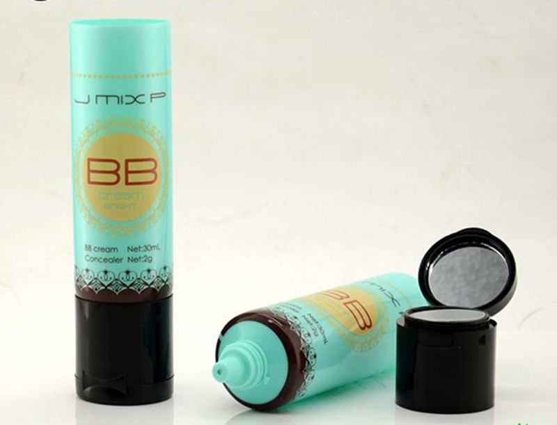 Unique Girl Cosmetic Packaging Tube with Mirror