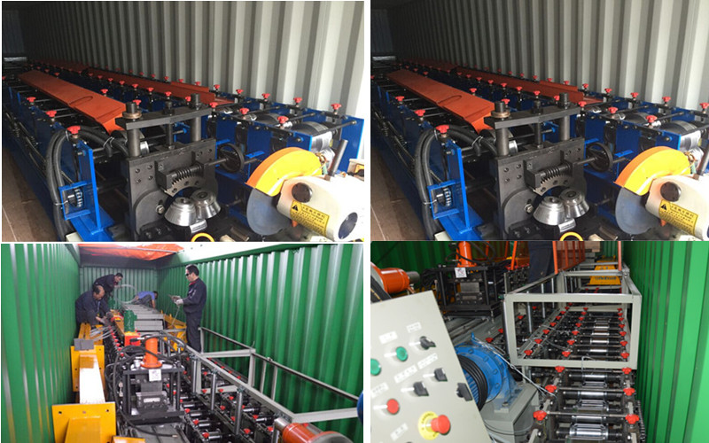 Galvanized Steel Downspout Pipe Roll Forming Machine