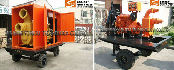 Zw Non-Clogging Horizontal Self-Priming Diesel Water Pump