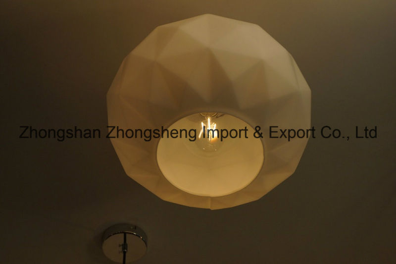 Modern High Quality Simple Glass Roon Ceiling Lamp (MX8710S-W)