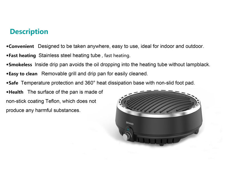 Electric Grill for Indoor and out Door