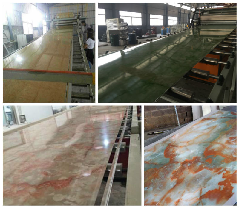 PVC Marble Sheet/Board Machine Production Extruder