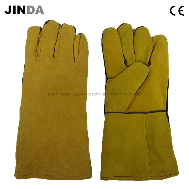 Cowhide Welding Leather Work Gloves (L006)