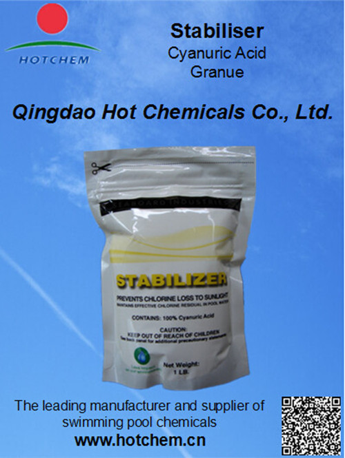 Hot Sale Cyanuric Acid Powder/Granular/Tablet Pool Stabiliser