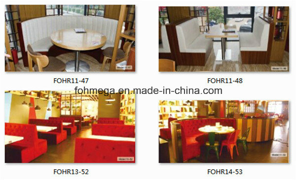 New Design Semicircle Modern Restaurant Booth (FOH-CBCK01)