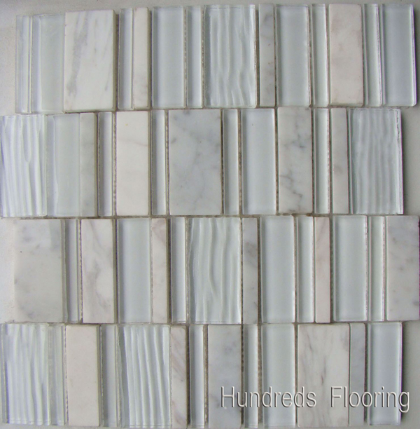 Mosaic Wall Tile/Glass Tile/Crystal Glass Mosaic (HGM369)