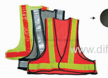 High Visibility Safety Vest with Certification (DFV1037)