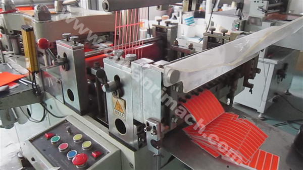 Adhesive Printed Blank Sticker Die Cutting Machine